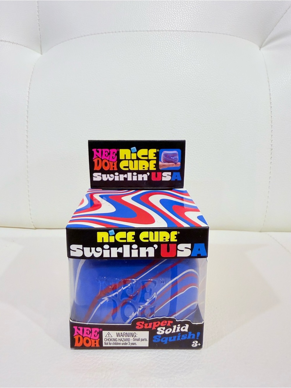 Needoh Nice Cube Swirlin' USA 🇺🇸 Limited Edition